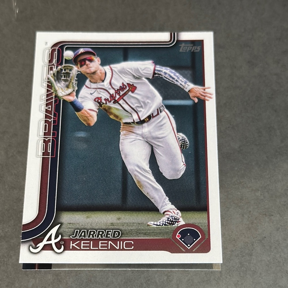 Topps Braves Card Jarred Kelenic